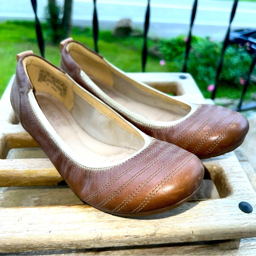 Timberland Earthkeepers Ellsworth Ballerina Women Shoes Sz 7.5M Leather